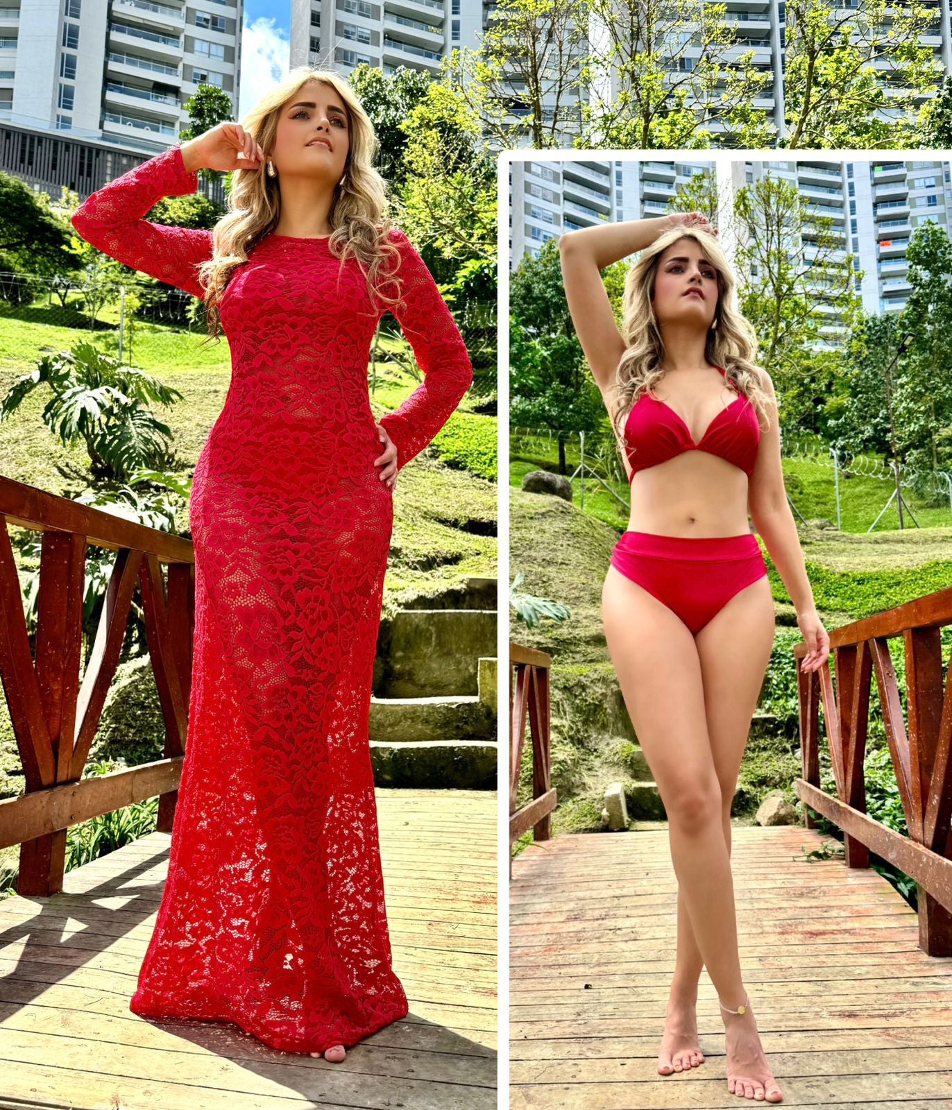 Nuevo !! Set Encaje
