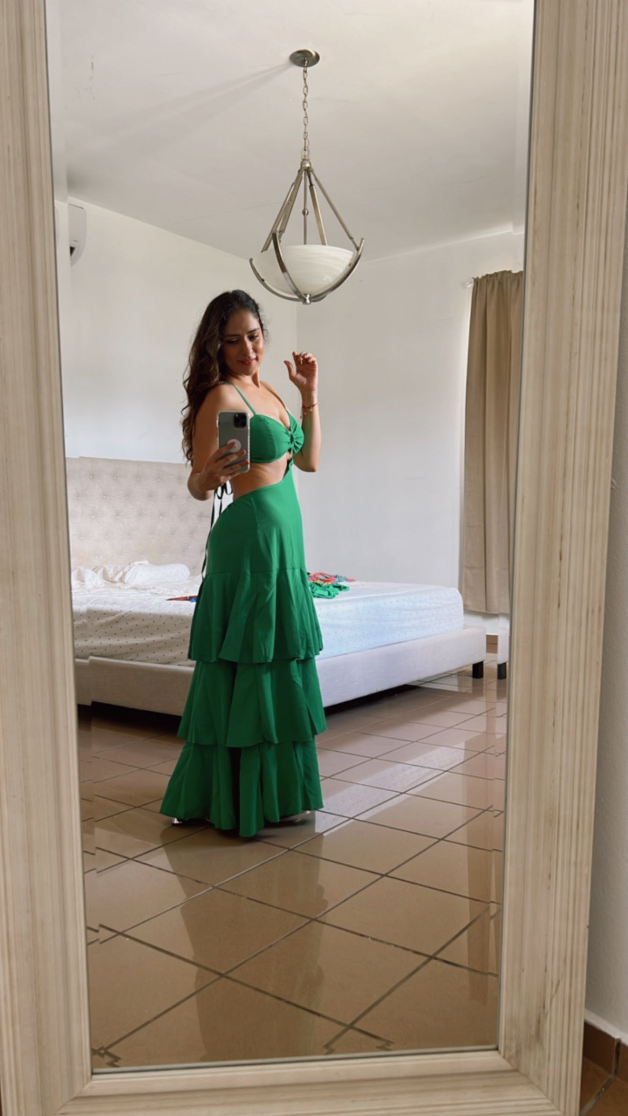 Maxidress con Volantes