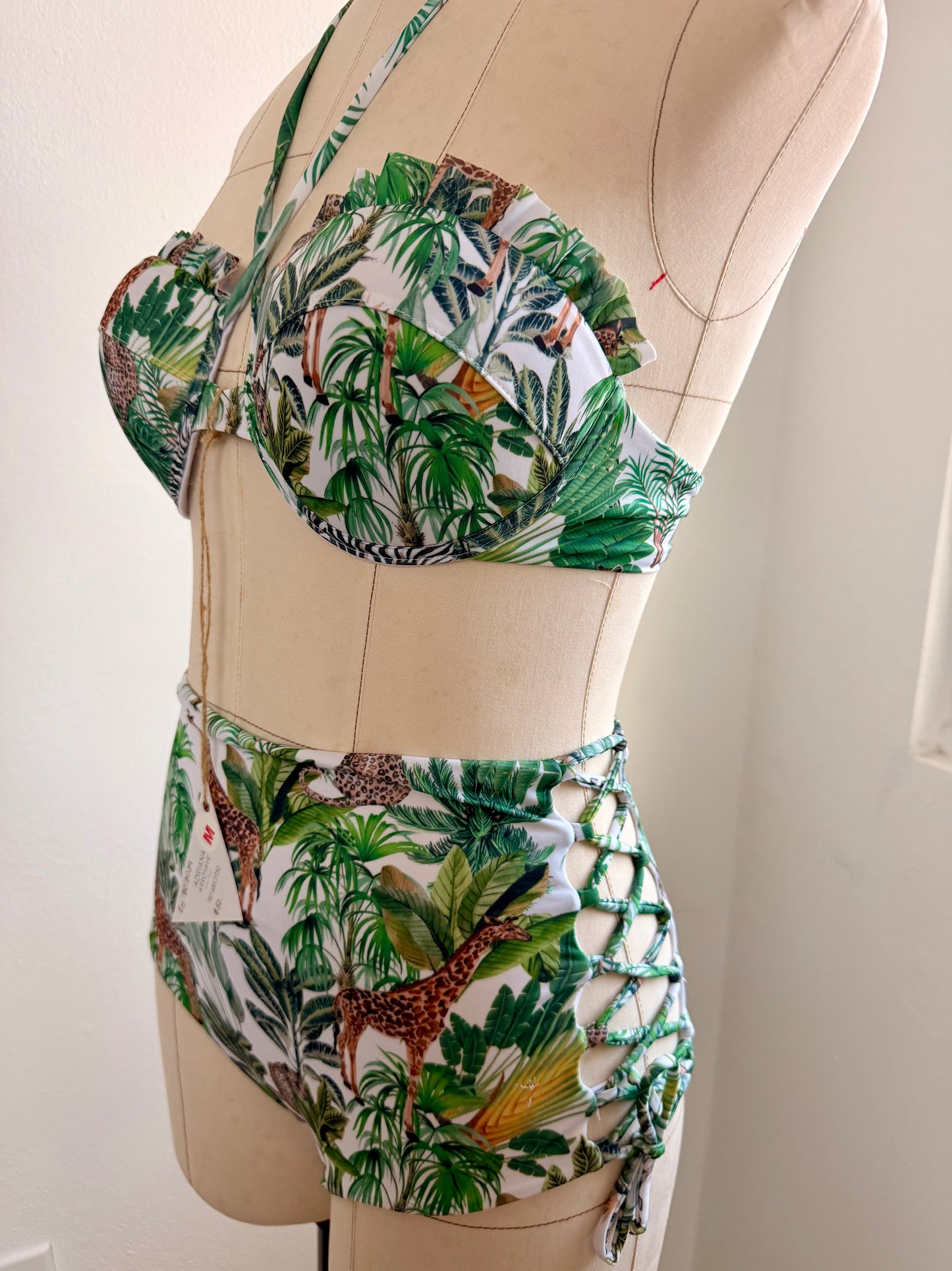 Traje de baño jirafa